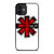 RED HOT CHILI PEPPERS LOGO WHITE iPhone 12 Mini Case Cover