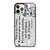 LILO AND STITCH QUOTES Disney iPhone 12 Pro Case Cover