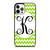 MONOGRAM GARDEN FLAG iPhone 12 Pro Case Cover