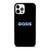 OASIS BAND ROCK LOGO CHROME iPhone 12 Pro Case Cover