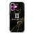 GIVENCHY PARIS GOLD MARBLE iPhone 16 Plus Case Cover