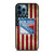 NEW YORK RANGERS NHL AMERICAN FLAG iPhone 12 Pro Max Case Cover