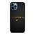 NIKE LIVE STRONG CARBON iPhone 12 Pro Max Case Cover
