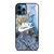 NIKE LOGO BLUE MARBLE iPhone 12 Pro Max Case Cover
