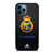 REAL MADRID FC METAL LOGO iPhone 12 Pro Max Case Cover