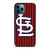 ST. LOUIS CARDINALS BASEBALL ICON iPhone 12 Pro Max Case Cover