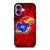 KANSAS JAYHAWKS BASKETBALL UNIVERSITY iPhone 16 Plus Case Cover