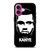 KANYE WEST RAPPER ILLUSTRATION iPhone 16 Plus Case Cover