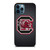 UNIVERSITY FOOTBALL SOUTH CAROLINA GAMECOCKS LOGO iPhone 12 Pro Max Case Cover