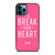 VICTORIA'S SECRET PINK I'LL BREAK YOUR HEART iPhone 12 Pro Max Case Cover