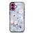 KATE SPADE NEW YORK LOGO BUTTERFLY PATTERN iPhone 16 Plus Case Cover