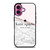 KATE SPADE NEW YORK LOGO MARBLE ICON iPhone 16 Plus Case Cover