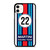 MARTINI RACING TEAM 22 iPhone 11 Case Cover