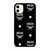 MCM WORLDWIDE LOGO BLACK iPhone 11 Case Cover