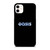 OASIS BAND ROCK LOGO CHROME iPhone 11 Case Cover