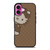 LOUIS VUITTON LV PATTERN LOGO HELLO KITTY iPhone 16 Plus Case Cover LOUIS VUITTON LV PATTERN LOGO HELLO KITTY iPhone 16 Plus Case Cover