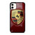 PORSCHE LOGO EMBLEM RED iPhone 11 Case Cover