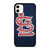 ST. LOUIS CARDINALS BASEBALL WOODEN LOGO iPhone 11 Case Cover