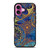 MANDELA BLUE GOLD PATTREN iPhone 16 Plus Case Cover MANDELA BLUE GOLD PATTREN iPhone 16 Plus Case Cover
