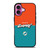 MIAMI DOPHINS NEW LOGO iPhone 16 Plus Case Cover