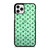 LOUIS VUITTON LOGO GREEN ICON PATTERN iPhone 11 Pro Case Cover