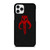 MANDALORIAN RED SKULL LOGO iPhone 11 Pro Case Cover