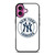 NEW YORK YANKEES LOGO BASEBALL CLUB iPhone 16 Plus Case Cover