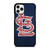ST. LOUIS CARDINALS BASEBALL WOODEN LOGO iPhone 11 Pro Case Cover