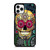 SUGAR SKULL TATTOO FLOWER iPhone 11 Pro Case Cover