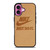 NIKE JUST DO IT LOGO STENCILS ICON iPhone 16 Plus Case Cover