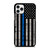 THIN BLUE LINE FLAG iPhone 11 Pro Case Cover