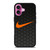 NIKE SWOOSH HEXAGONAL iPhone 16 Plus Case Cover