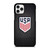 USA SOCCER LOGO CARBON iPhone 11 Pro Case Cover