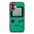 NINTENDO GAME BOY POCKET CONSOLE iPhone 16 Plus Case Cover