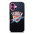 OKLAHOMA CITY THUNDER LOGO iPhone 16 Plus Case Cover