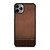 LV LOUIS VUITTON LOGO BROWN LEATHER BAG iPhone 11 Pro Max Case Cover