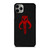 MANDALORIAN RED SKULL LOGO iPhone 11 Pro Max Case Cover