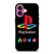 PLAY STATION CLASSIC LOGO iPhone 16 Plus Case Cover