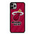 MIAMI HEAT LOGO iPhone 11 Pro Max Case Cover
