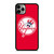 NEW YORK YANKEES BASEBALL CLUB LOGO RED iPhone 11 Pro Max Case Cover