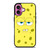 SPONGE BOB EXPRESSION FACE iPhone 16 Plus Case Cover