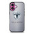 TESLA MOTORS LOGO iPhone 16 Plus Case Cover