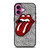THE ROLLING STONES ROCK BAND SPARKLE iPhone 16 Plus Case Cover