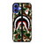BAPE SHARK CAMO ZIP iPhone 16 Case Cover