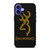 BROWNING LOGO CARBON iPhone 16 Case Cover