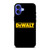 DEWALT LOGO BLACK iPhone 16 Case Cover