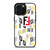 FENDI ROMA LOGO WHITE iPhone 16 Pro Max Case Cover