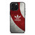 ADIDAS RED GRUNGE TEXTURE LOGO iPhone 16 Pro Max Case Cover