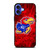 KANSAS JAYHAWKS BASKETBALL UNIVERSITY iPhone 16 Case Cover