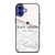 KATE SPADE NEW YORK LOGO MARBLE ICON iPhone 16 Case Cover